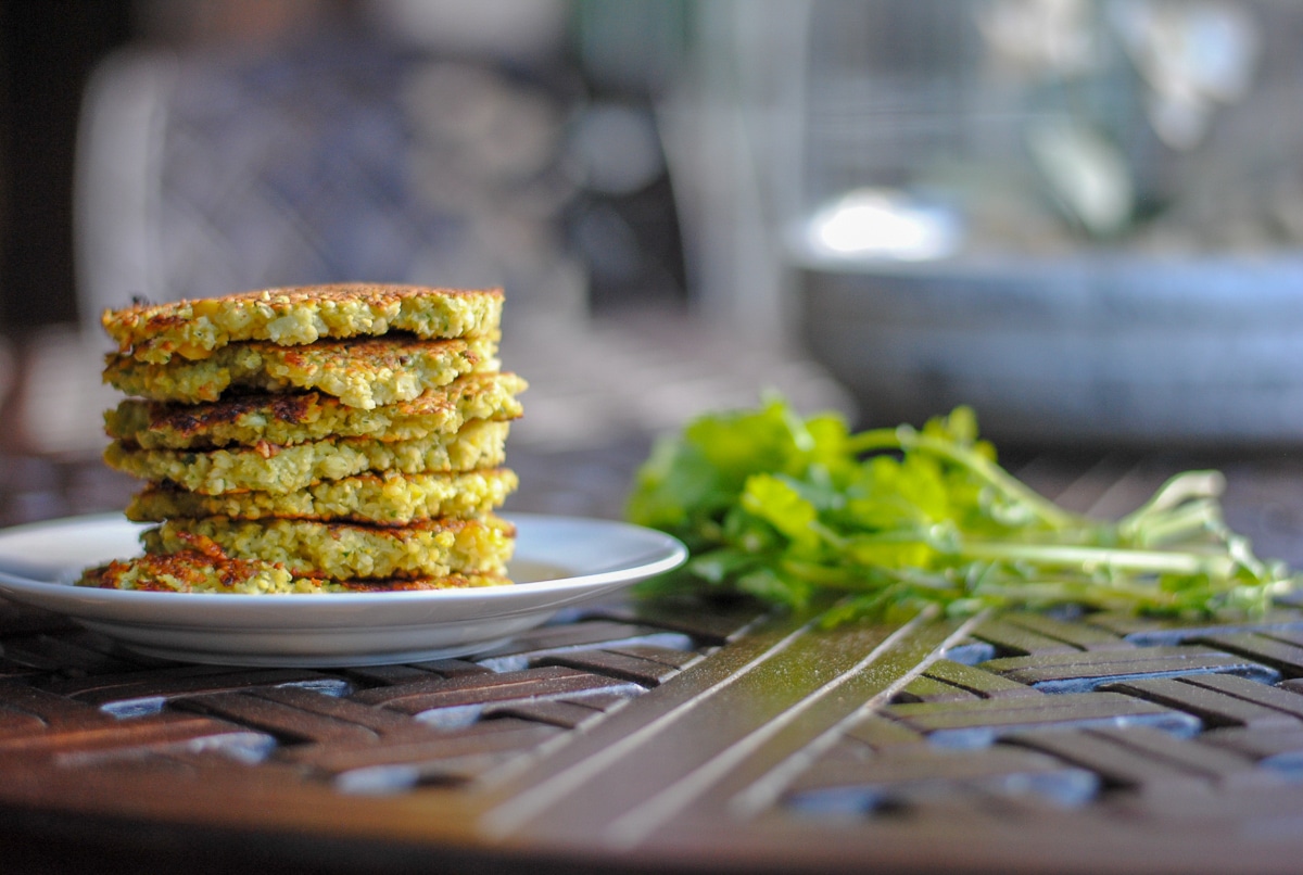 Vegetarian Fritters - a split pea recipe