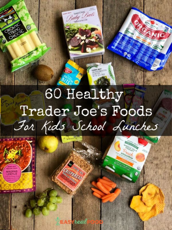 What to buy from Trader Joe's to make healthy kids lunches