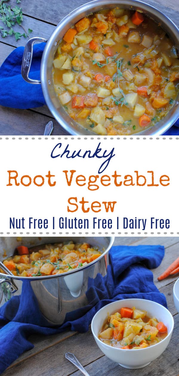 Chunky Root Vegetable Stew recipe - full of nourishing root vegetables