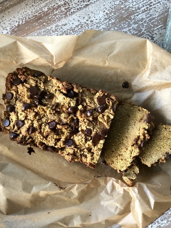 Grain free pumpkin bread