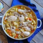apple cider chicken and parsnips stew - a tasty fall recipe
