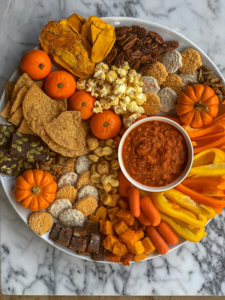 how to build a fall board - entertaining with trader joe's products. #easydinner #easyappetizer
