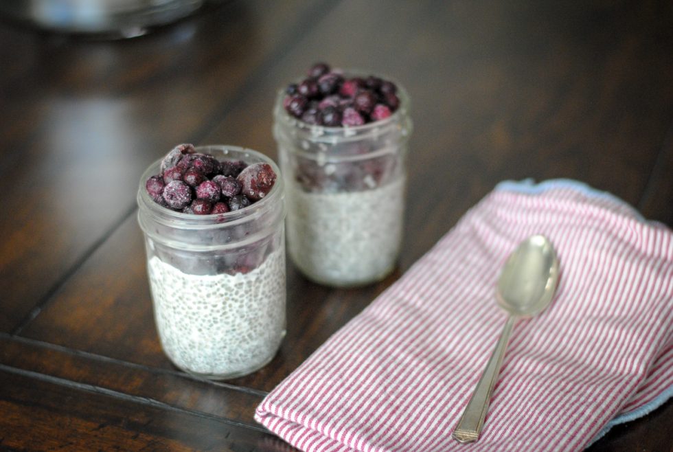 Chia Pudding For One A Healthy Breakfast Easy Real Food