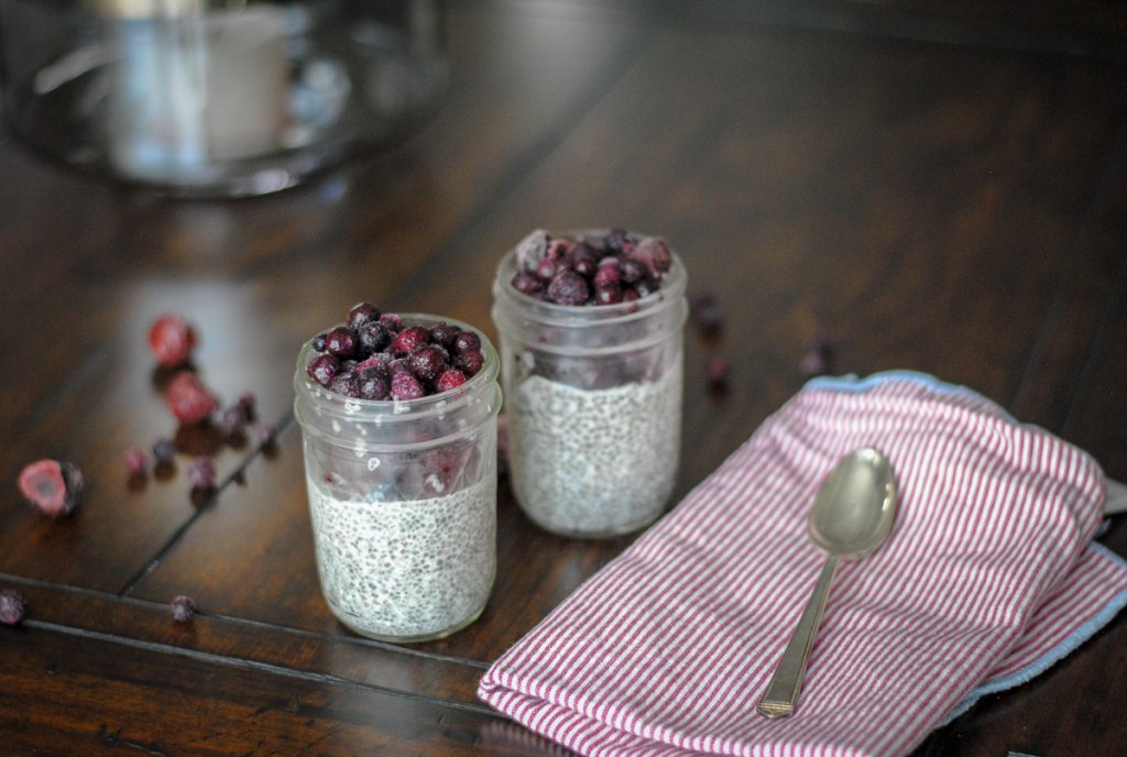 chia pudding for one