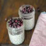 chia pudding for one - a healthy make ahead breakfast