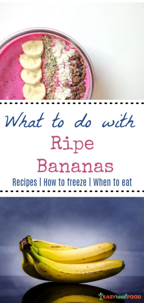 8 uses of ripe bananas - #bananarecipes #bananas #ripebananas