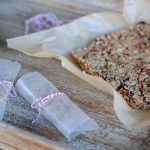 Easy homemade chewy granola bar recipe - gluten free