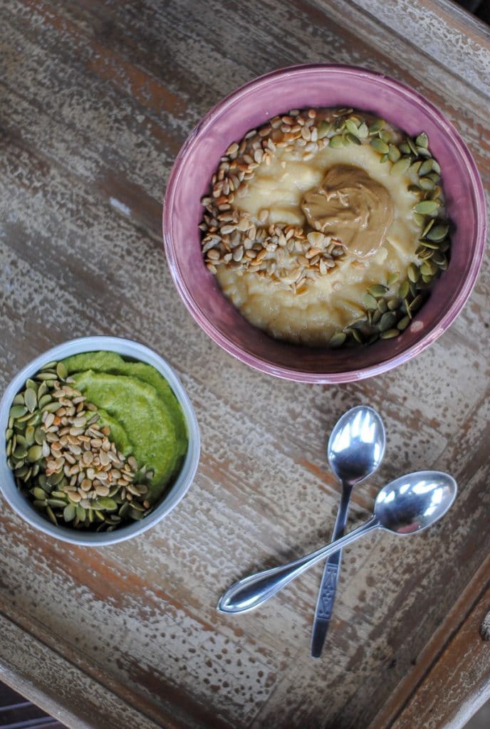 vegetable puree soup - an easy way to eat more vegetables #eatarainbow