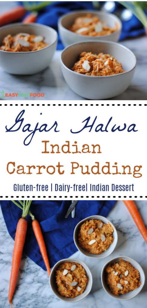 Gajar Halwa_ Easy Dairy Free Indian Pudding