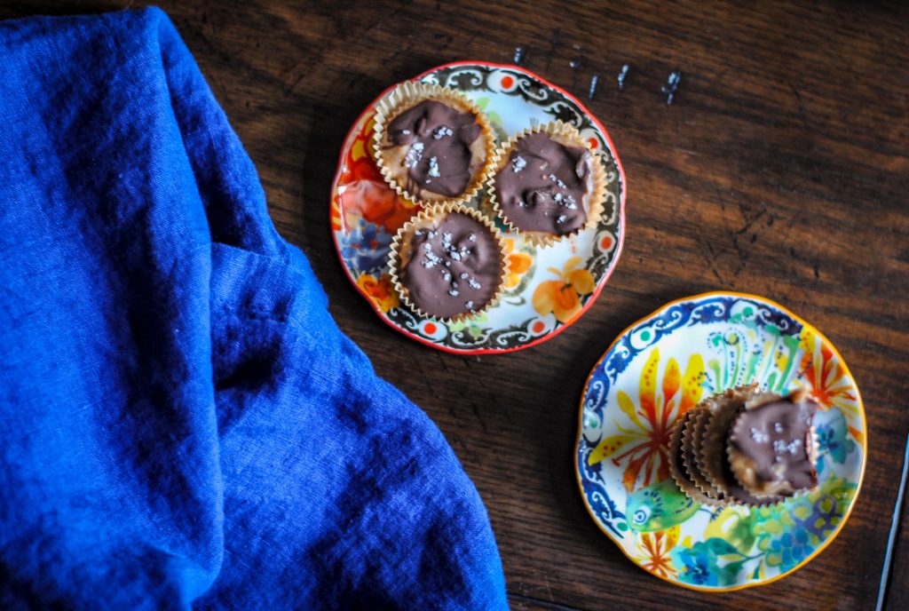 No bake paleo sunbutter cups