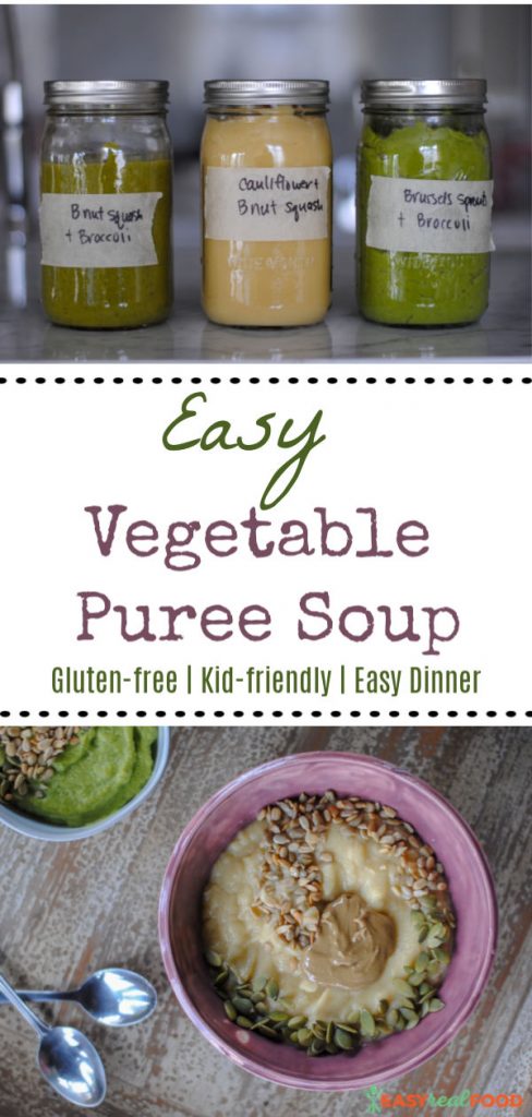 Simple Vegetable Puree - #mealprep