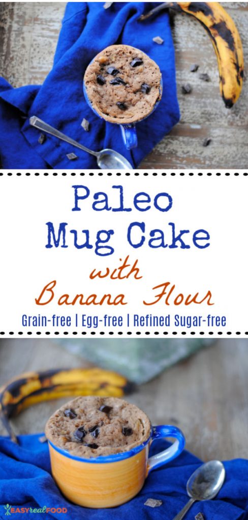 Paleo Mug Muffin with Banana Flour