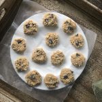 No bake raw vegan chocolate chip cookies