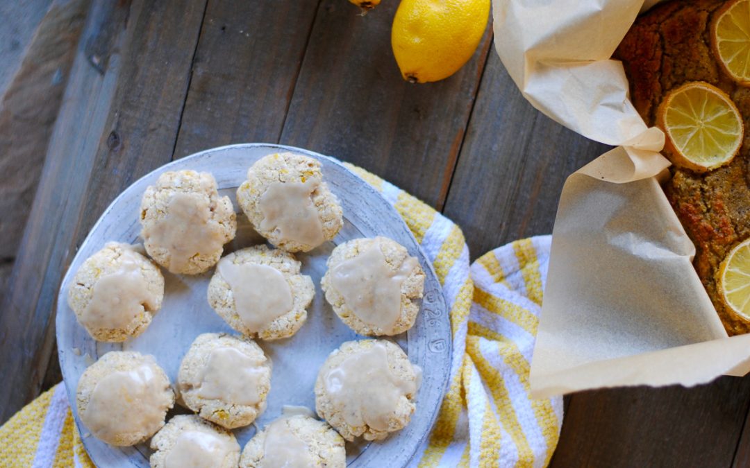Healthy Lemon Cookie Recipe (Paleo, Gluten Free + Vegan)