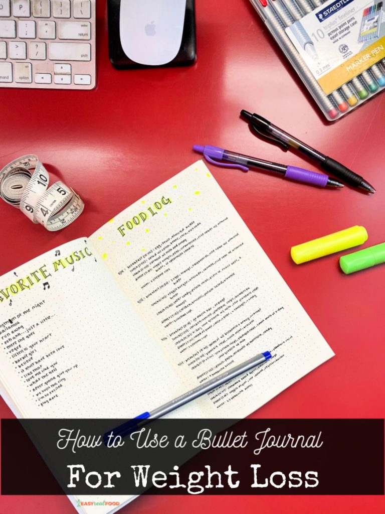 How to Use a Bullet Journal For Weight Loss