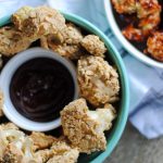 breaded cauliflower with no eggs, nuts or grains in a bowl