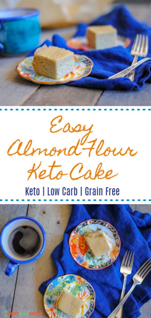 Easy Almond Flour Cake (Keto + Low Carb)