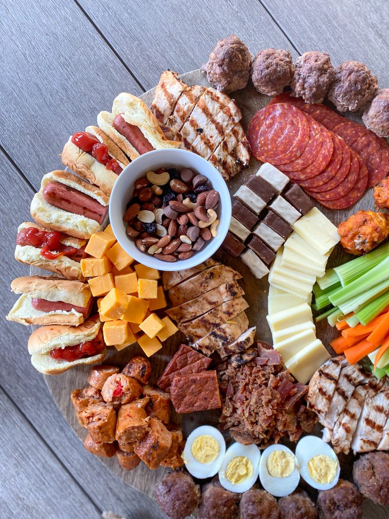 protein board - perfect for Father's Day!