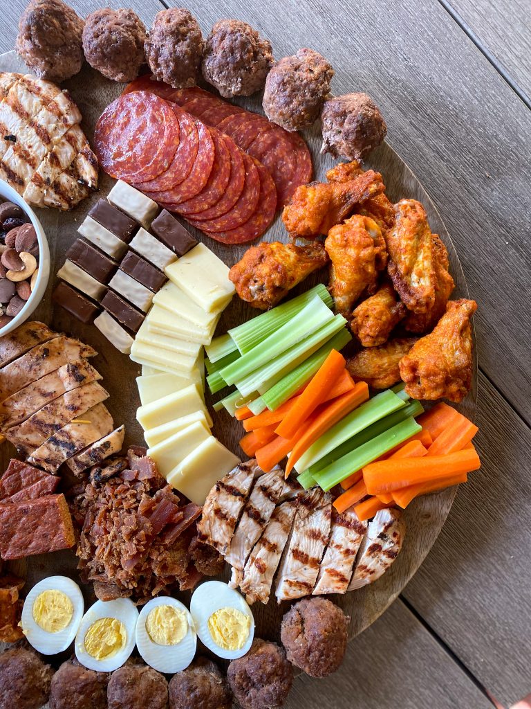 The ultimate protein charcuterie board