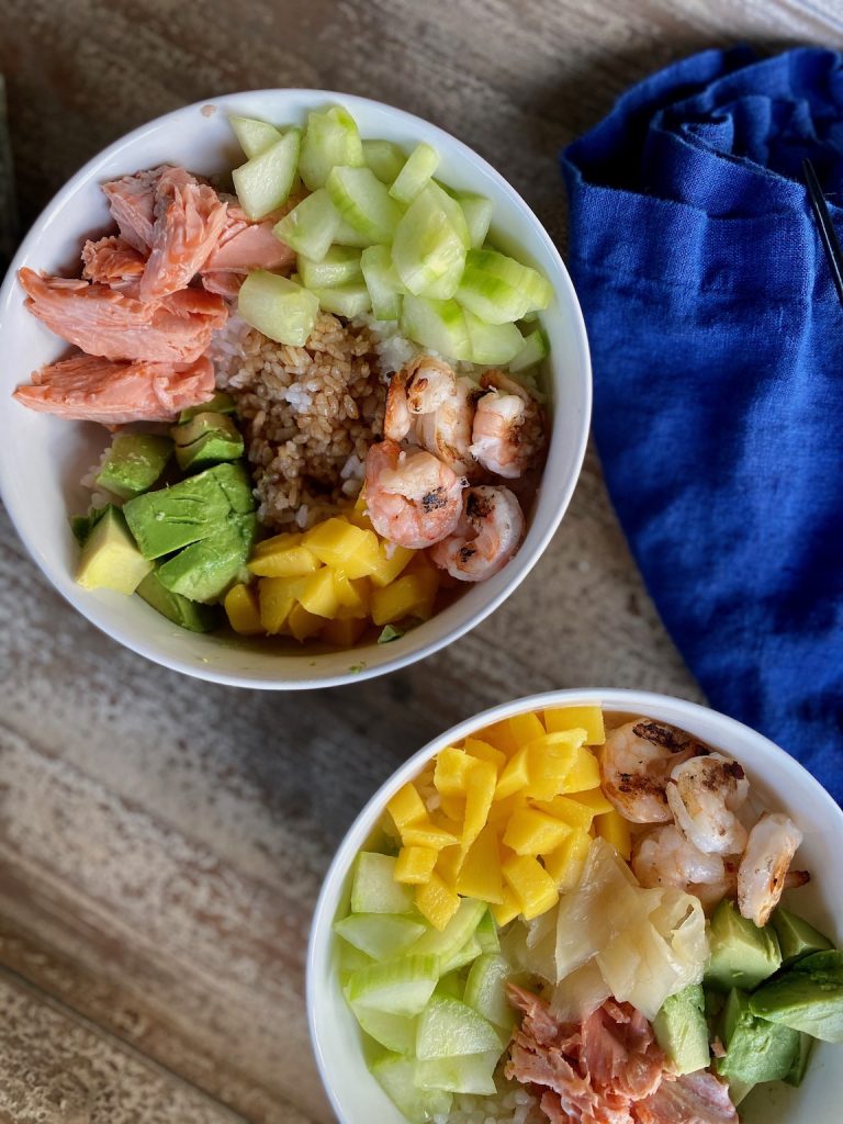 diy poke bowls