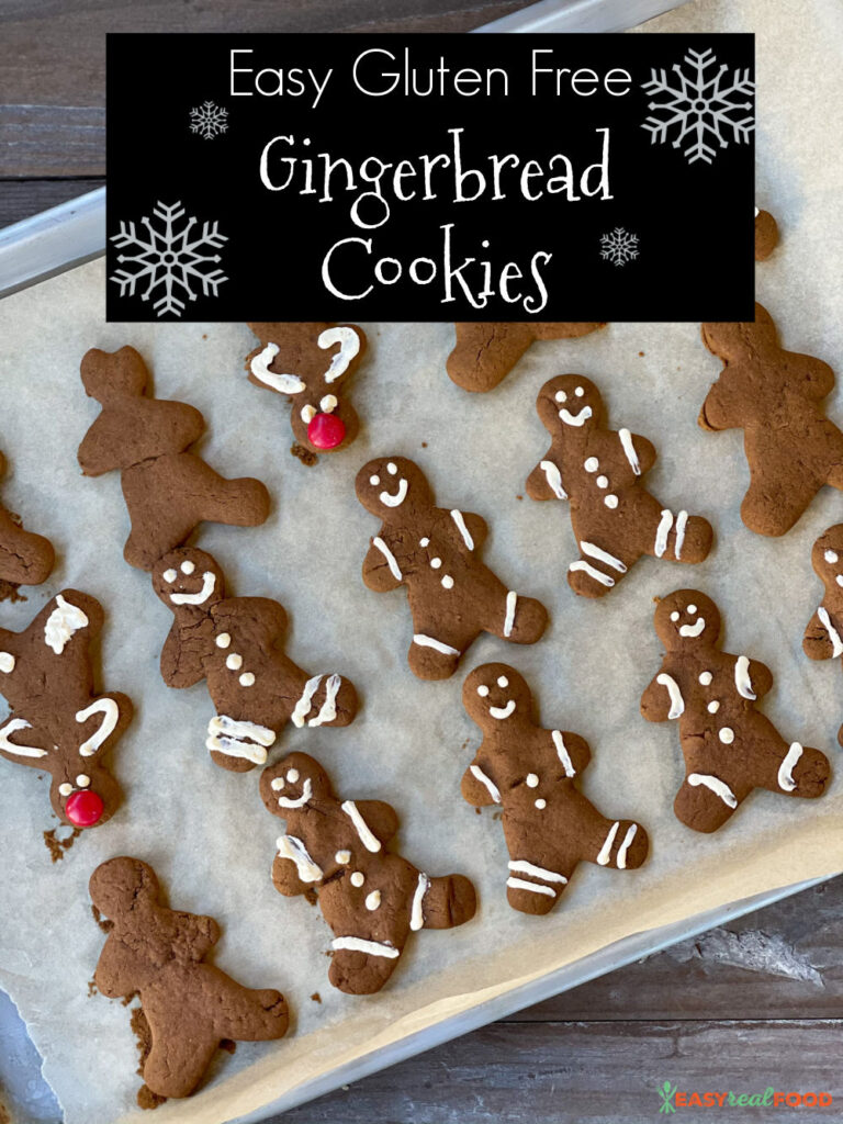 easy gluten free gingerbread cookies