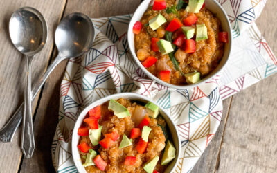 Instant Pot Vegan Quinoa Chickpea Stew