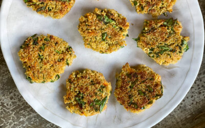Grain-free Spinach Quinoa Patties