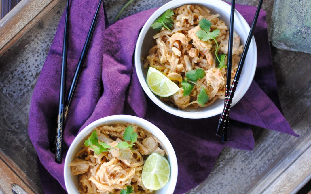 Easy Pad Thai Recipe without Peanuts