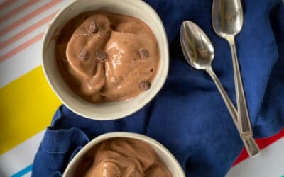 Chocolate Banana Nice Cream (Dairy-free)