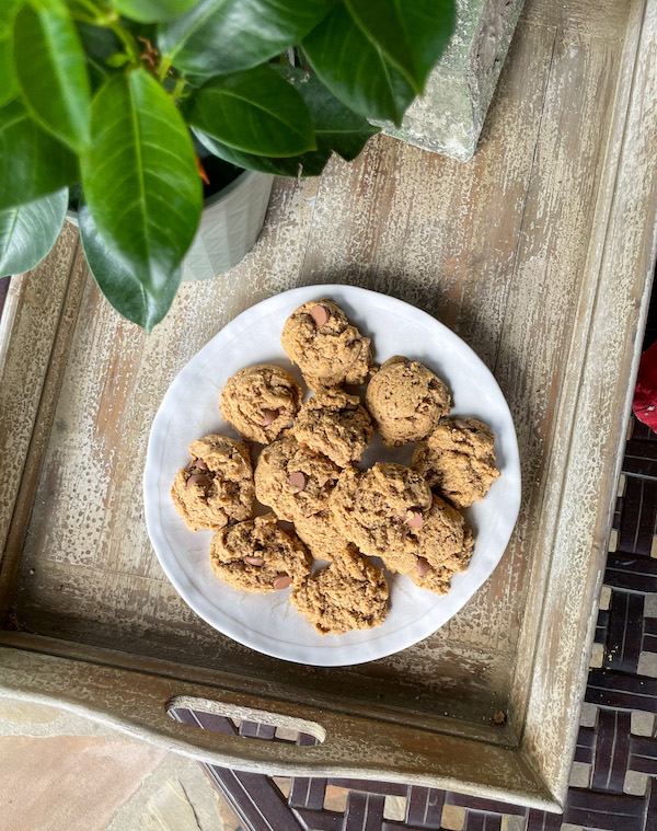 almond flour chocolate chip cookies - grain free