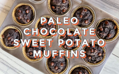 Paleo Chocolate Sweet Potato Muffins