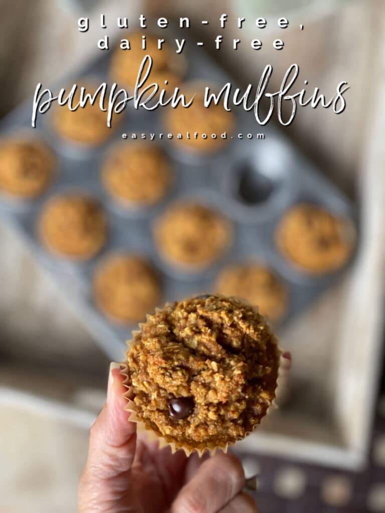 GF DF pumpkin muffins