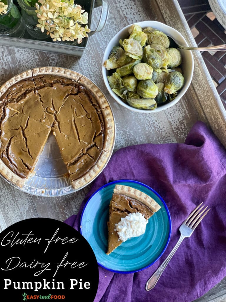 gluten free dairy free pumpkin pie easy real food