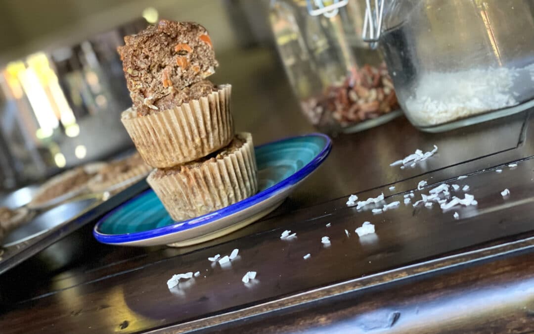 Grain-free Healthy Morning Glory Muffins