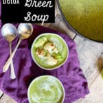 nourishing detox green soup