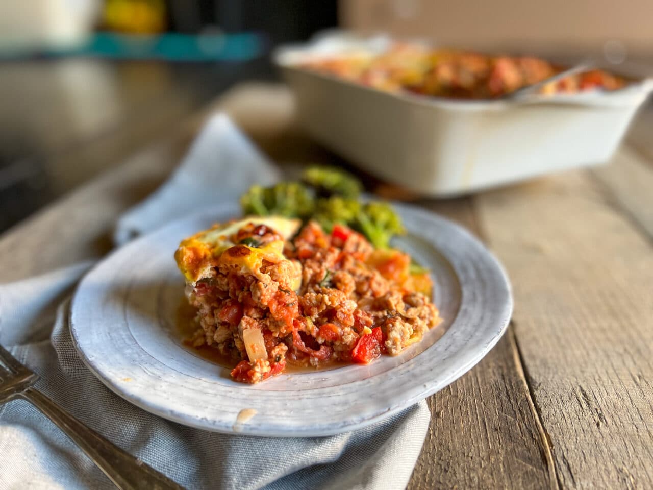 paleo spaghetti pie